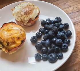 cheap recipe ideas, Ham egg and cheese cup