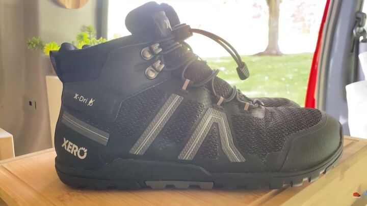 van life gadgets, Xero shoes hiking boots