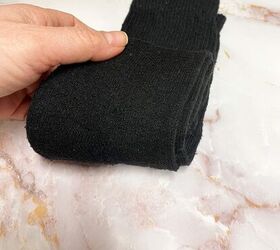 Her decluttering method is perfect for organizing socks, stockings, and more