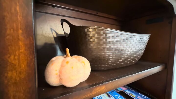 cool scents dollar tree, Faux wool pumpkin from Dollar Tree as a diffuser
