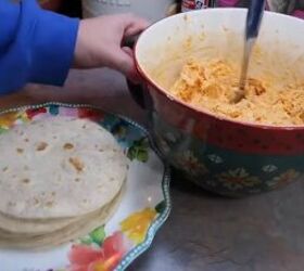 budget friendly family meals, Assembling the taquitos