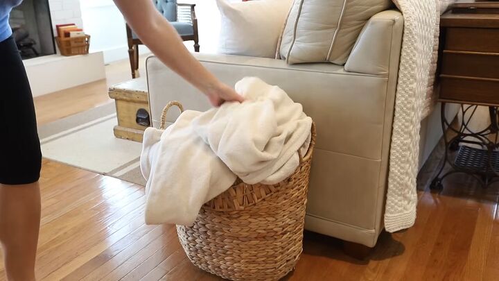 one minute habits, Blanket basket