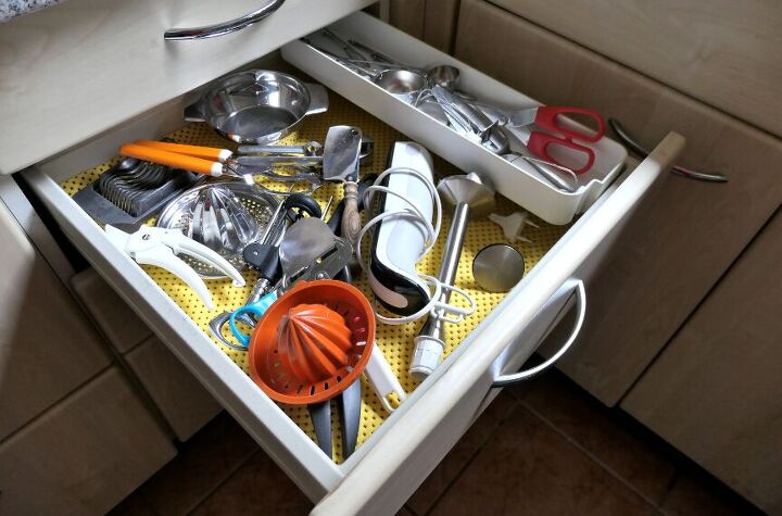 8 clutter busting routines to declutter your whole house faster, Make sure you have a place for your kitchen appliances