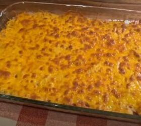 20 minute meals, Cooked casserole topped with cheese