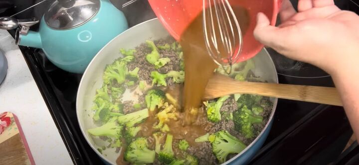 poor man meals, Making poorman s beef and broccoli