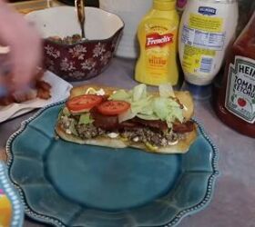 family meal ideas on a budget, Bacon cheeseburger subs