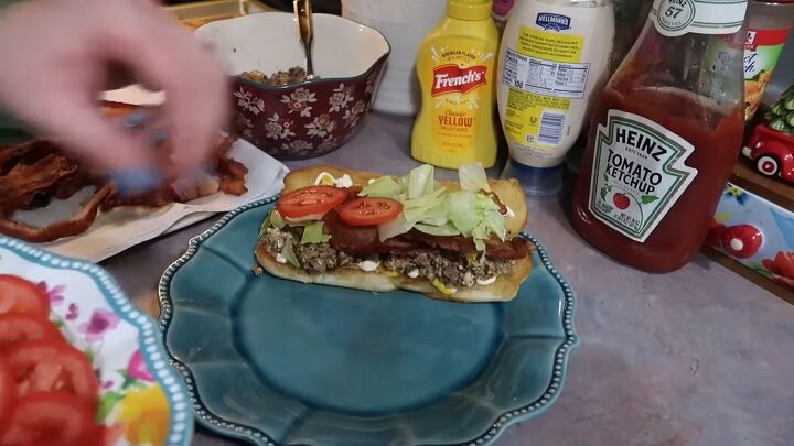family meal ideas on a budget, Bacon cheeseburger subs