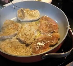 family meal ideas on a budget, Making sweet and sour pork chops and garlic parmesan rice