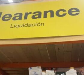 home depot penny deals, Clearance sign