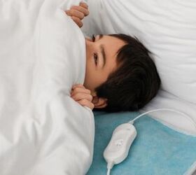 how to save money in 2024, Child with heated blanket