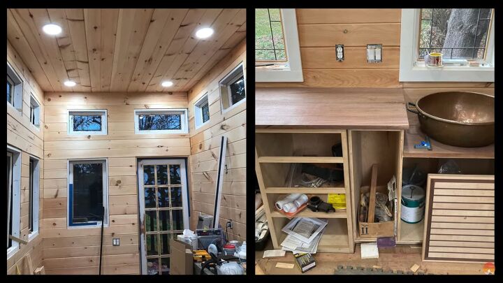 building a tiny house with recycled materials, Building a tiny house