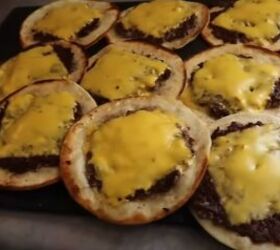 easy family meal ideas, Making smash burger tacos