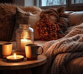 5 ways to make our living spaces especially warm and cozy while it's cold