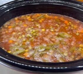 hearty soup recipes, Beefy vegetable soup