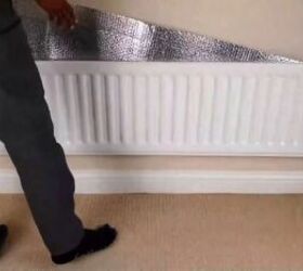 how to stay warm without heat, Reflective radiator panels