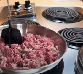 cozy casseroles, Making ground beef Philly