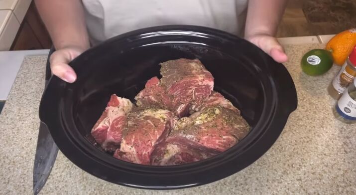 cheap beef meals, Making barbacoa