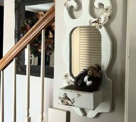 upcycled home decor, Wall mirror