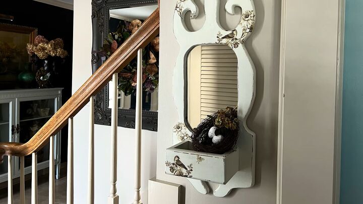 upcycled home decor, Wall mirror