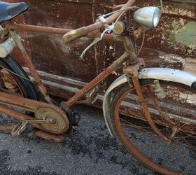 1950s frugality, Rusted bike