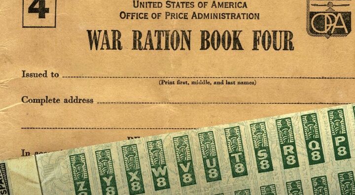 1950s frugality, Ration book