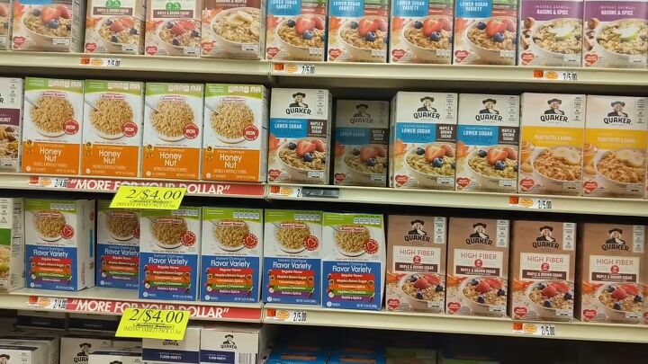 how to save money on food bill, Cereal boxes