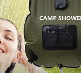 van life regrets, Camp shower