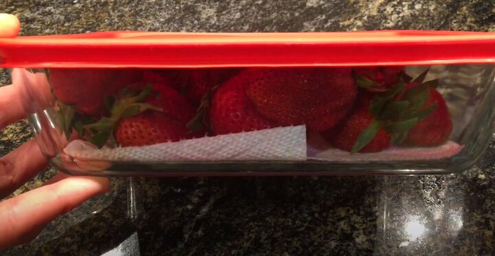 long lasting groceries, Strawberries