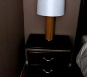 how i organize home projects, Bedside table
