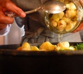 winter soup recipes, Making potato artichoke al forno