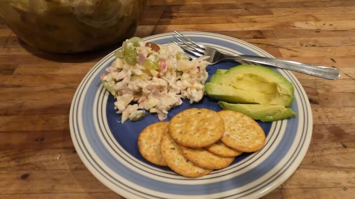 meals with rotisserie chicken, Chicken salad