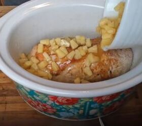 slow cooker meals, Making pineapple pork roast