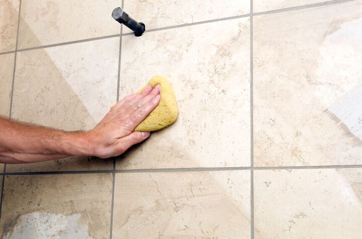 10 surprising ways to use clorox bleach, Cleaning grout has never been easier