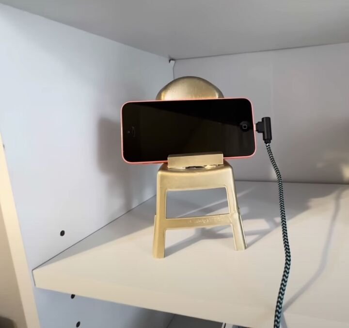 dollar tree home office, Making DIY phone stand or charger