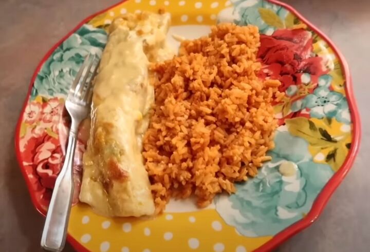 budget friendly family meal ideas, White chicken enchiladas