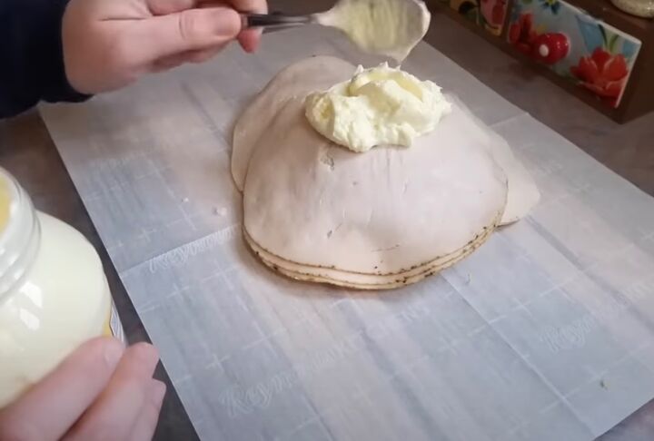 budget friendly family meal ideas, Making chopped turkey sandwich