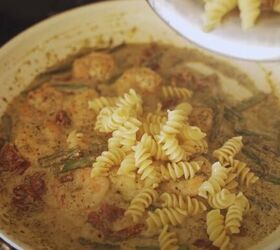 meal prep ideas, Making pesto pasta