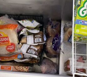 organizing a freezer, Organizing a freezer