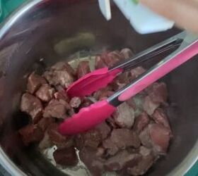 Making beef tips