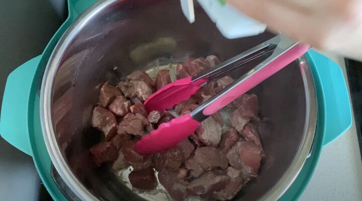 Making beef tips