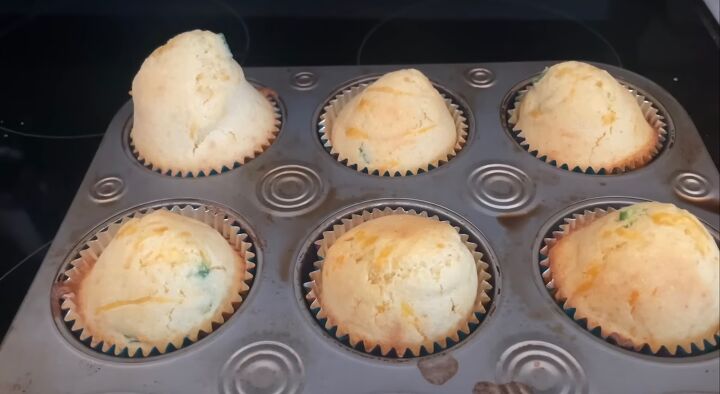 pantry clean out challenge, Corn muffins