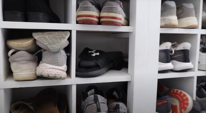 minimalist tips, Shoe storage