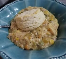 easy slow cooker recipes, Chicken pot pie