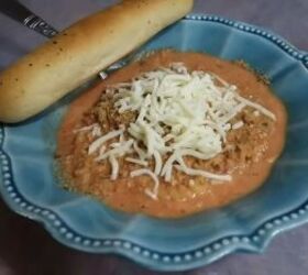easy slow cooker recipes, Chicken parmesan soup