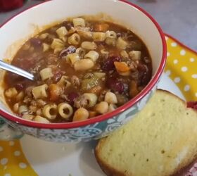 easy slow cooker recipes, Olive Garden copycat pasta e fagioli soup