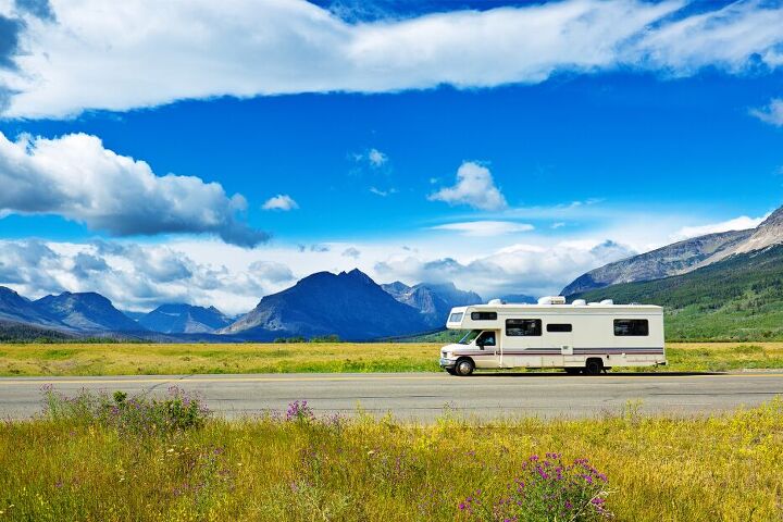 living in an rv, RV on road