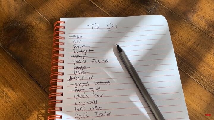 how to simplify your life, To do list