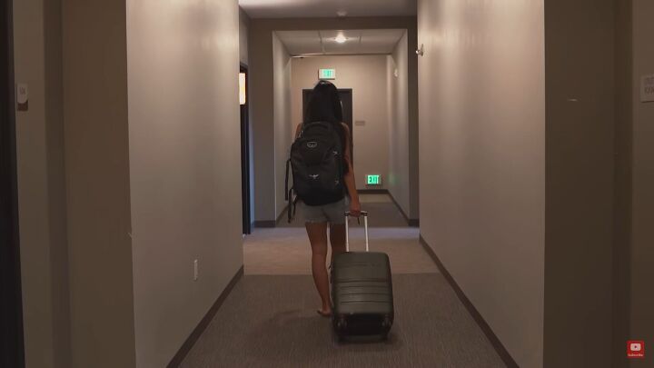 Carrying luggage 