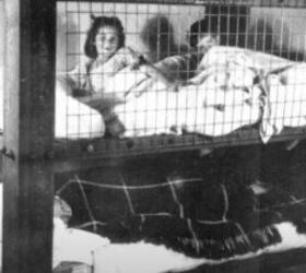 Girls sleeping in bunkbeds