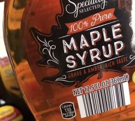 prepper pantry, Organic maple syrup